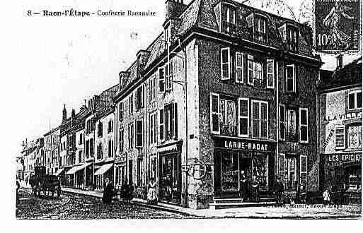 Ville de RAONL\'ETAPE Carte postale ancienne