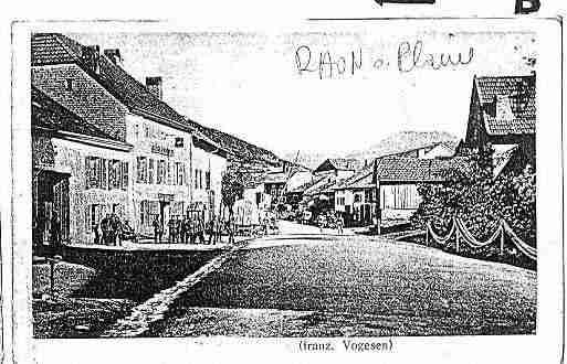 Ville de RAONSURPLAINE Carte postale ancienne