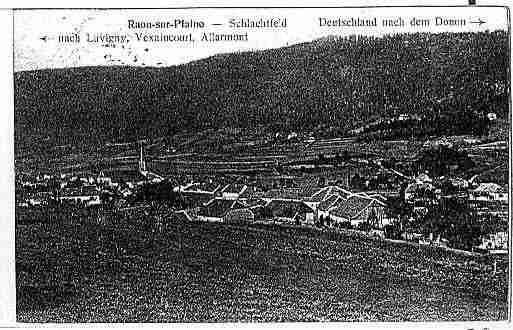 Ville de RAONSURPLAINE Carte postale ancienne