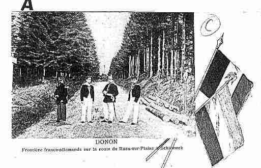Ville de RAONSURPLAINE Carte postale ancienne
