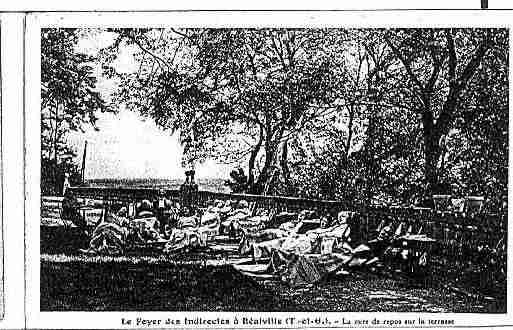 Ville de REALVILLE Carte postale ancienne Ville de REALVILLE Carte postale ancienne