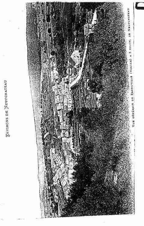 Ville de REBEUVILLE Carte postale ancienne Ville de REBEUVILLE Carte postale ancienne