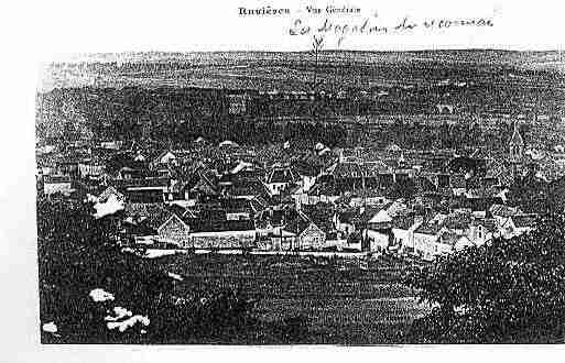 Ville de REBOURSEAUX Carte postale ancienne