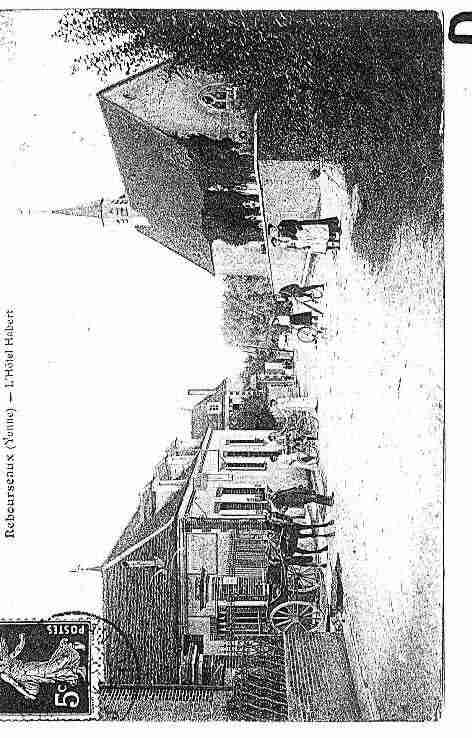 Ville de REBOURSEAUX Carte postale ancienne Ville de REBOURSEAUX Carte postale ancienne