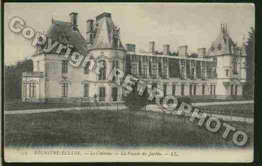 Ville de REGNIEREECLUSE Carte postale ancienne Ville de REGNIEREECLUSE Carte postale ancienne