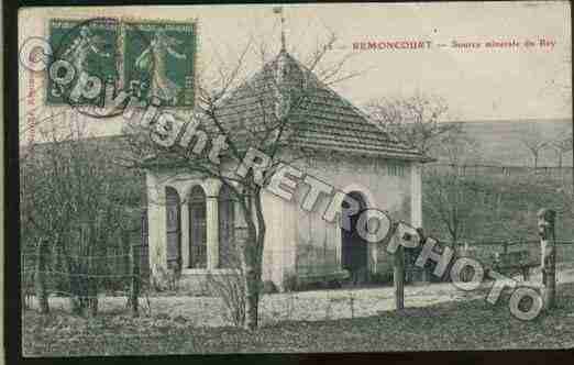 Ville de REMONCOURT Carte postale ancienne