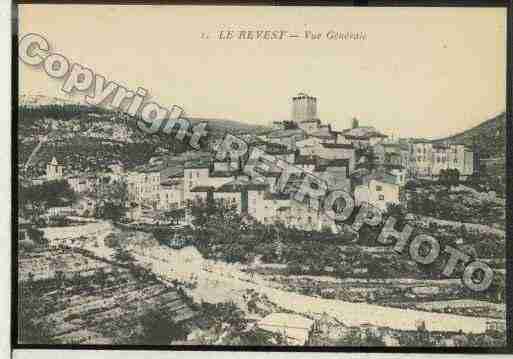 Ville de REVESTLESEAUX(LE) Carte postale ancienne