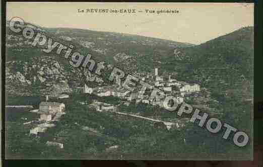 Ville de REVESTLESEAUX(LE) Carte postale ancienne