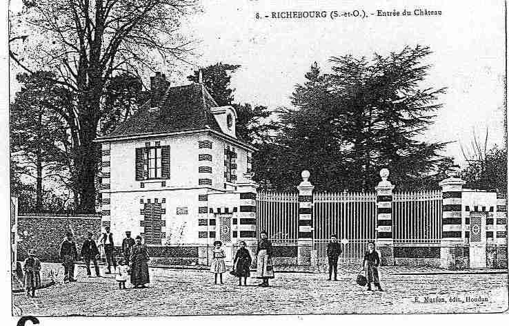 Ville de RICHEBOURG Carte postale ancienne