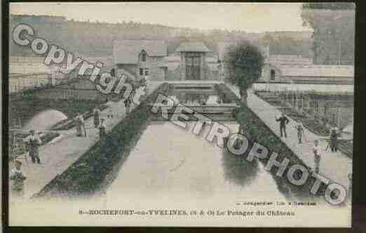 Ville de ROCHEFORTENYVELINES Carte postale ancienne