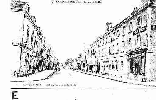 Ville de ROCHESURYON(LA) Carte postale ancienne