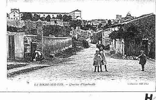 Ville de ROCHESURYON(LA) Carte postale ancienne