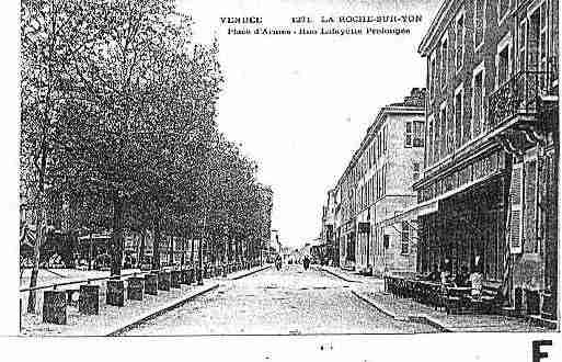 Ville de ROCHESURYON(LA) Carte postale ancienne