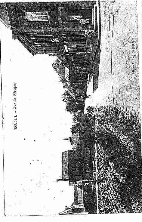 Ville de ROISEL Carte postale ancienne