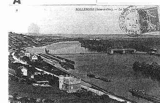 Ville de ROLLEBOISE Carte postale ancienne