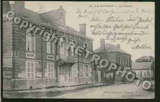 Ville de RONSSOY Carte postale ancienne