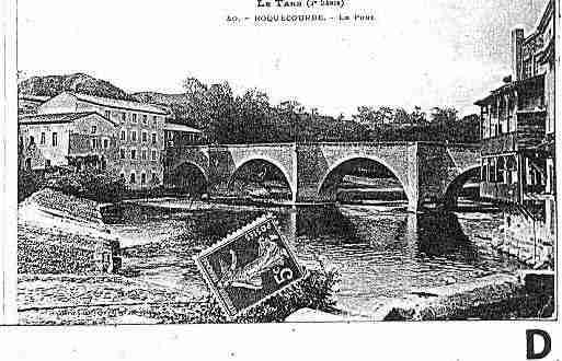 Ville de ROQUECOURBE Carte postale ancienne
