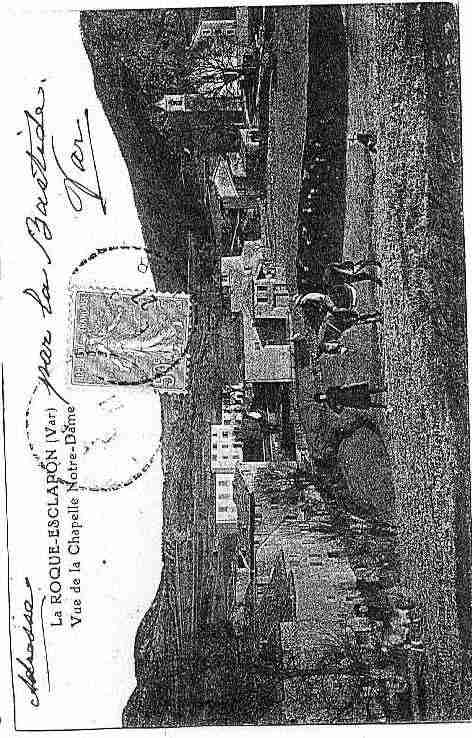 Ville de ROQUEESCLAPON(LA) Carte postale ancienne Ville de ROQUEESCLAPON(LA) Carte postale ancienne