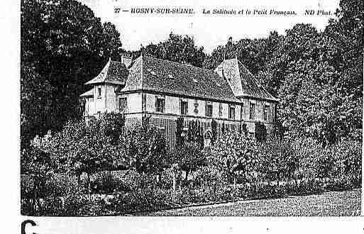 Ville de ROSNYSURSEINE Carte postale ancienne