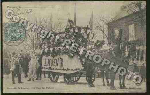 Ville de ROUVRAY Carte postale ancienne