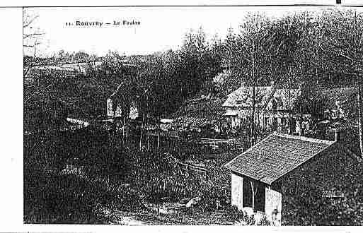 Ville de ROUVRAY Carte postale ancienne