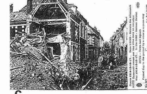 Ville de ROYE Carte postale ancienne