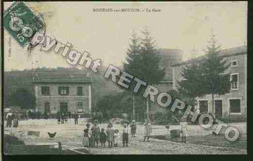 Ville de ROZIERESSURMOUZON Carte postale ancienne