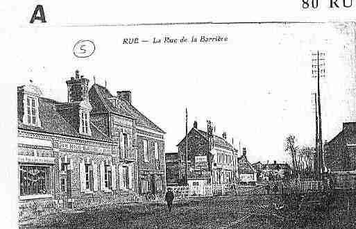 Ville de RUE Carte postale ancienne