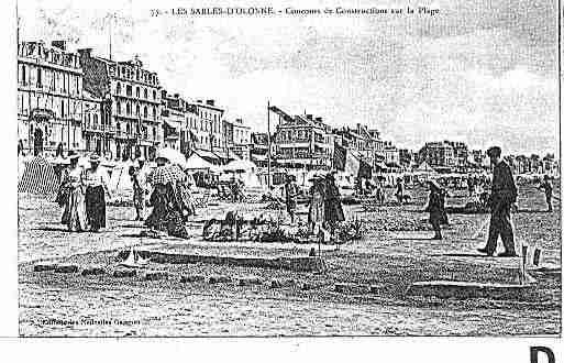 Ville de SABLESD\'OLONNE(LES) Carte postale ancienne