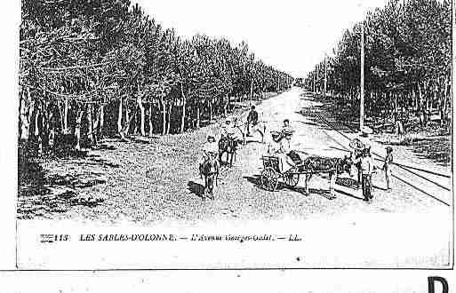 Ville de SABLESD\'OLONNE(LES) Carte postale ancienne