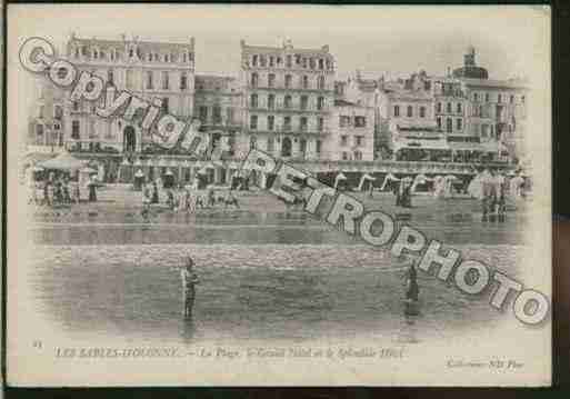 Ville de SABLESD\'OLONNE(LES) Carte postale ancienne