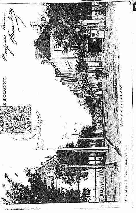 Ville de SABLESD\'OLONNE(LES) Carte postale ancienne