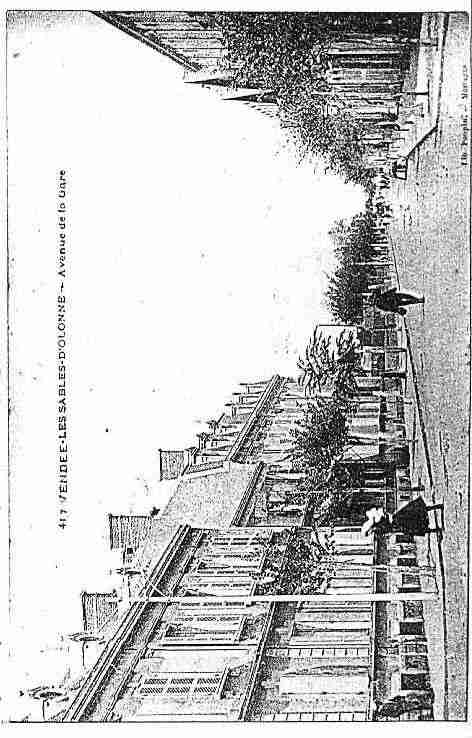 Ville de SABLESD\'OLONNE(LES) Carte postale ancienne