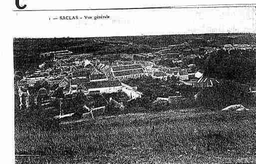 Ville de SACLAS Carte postale ancienne