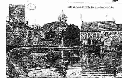 Ville de SACLAY Carte postale ancienne