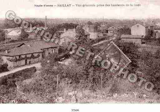 Ville de SAILLATSURVIENNE Carte postale ancienne