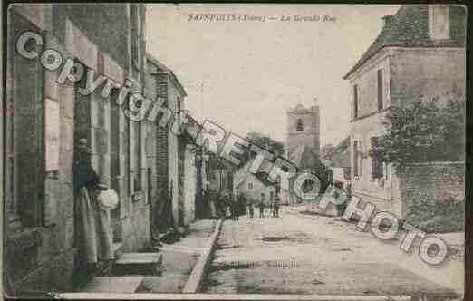 Ville de SAINPUITS Carte postale ancienne