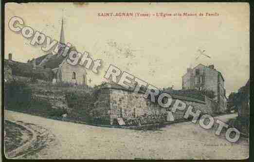 Ville de SAINTAGNAN Carte postale ancienne