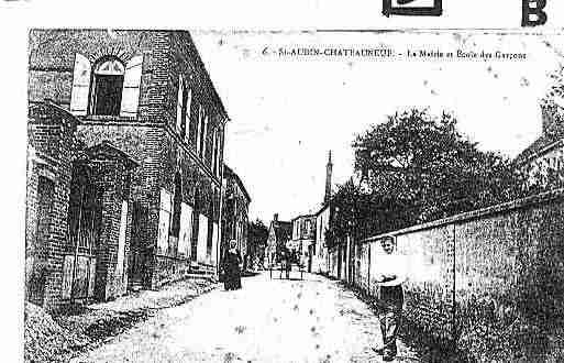Ville de SAINTAUBINCHATEAUNEUF Carte postale ancienne