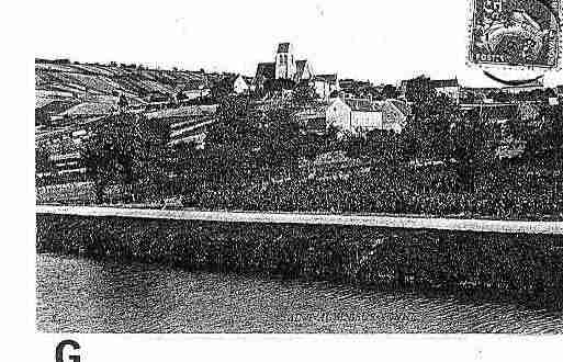 Ville de SAINTAUBINSURYONNE Carte postale ancienne