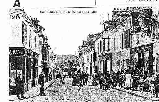 Ville de SAINTCHERON Carte postale ancienne