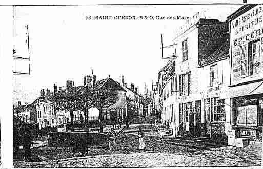 Ville de SAINTCHERON Carte postale ancienne