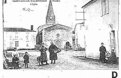 Ville de SAINTCYRENTALMONDAIS Carte postale ancienne Ville de SAINTCYRENTALMONDAIS Carte postale ancienne