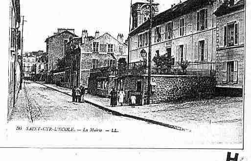 Ville de SAINTCYRL\'ECOLE Carte postale ancienne
