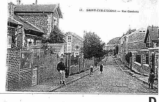 Ville de SAINTCYRL\'ECOLE Carte postale ancienne