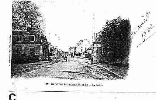 Ville de SAINTCYRL\'ECOLE Carte postale ancienne