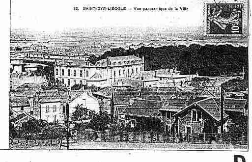 Ville de SAINTCYRL\'ECOLE Carte postale ancienne