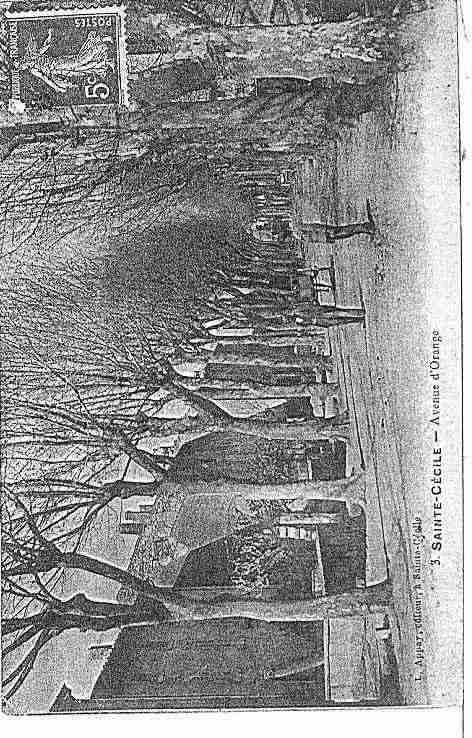 Ville de SAINTECECILELESVIGNES Carte postale ancienne Ville de SAINTECECILELESVIGNES Carte postale ancienne