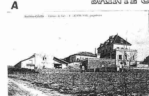 Ville de SAINTECECILELESVIGNES Carte postale ancienne