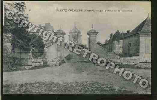 Ville de SAINTECOLOMBE Carte postale ancienne